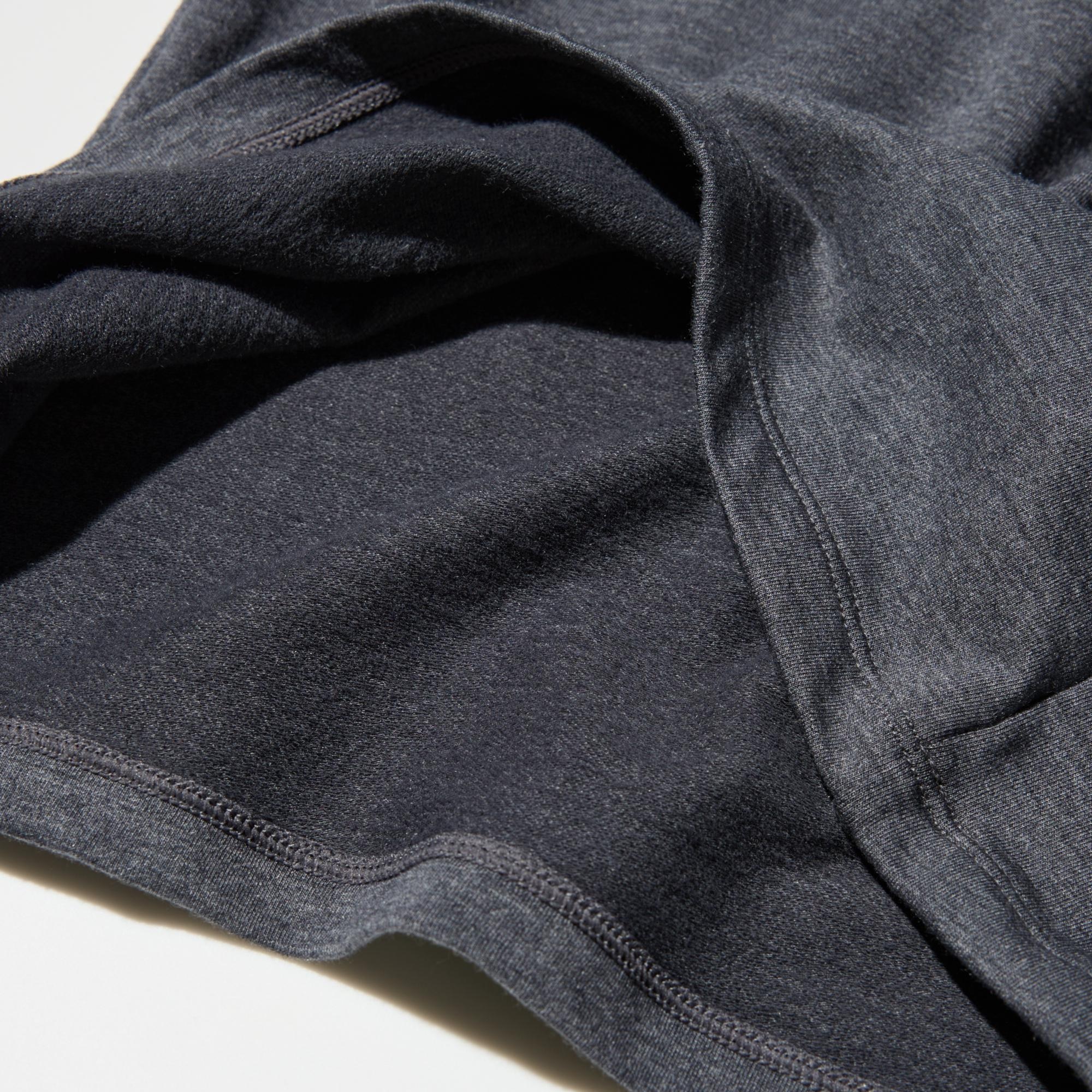 Футболка детская Uniqlo HEATTECH Extra Warm Cotton Crew Neck T с длинным рукавом
