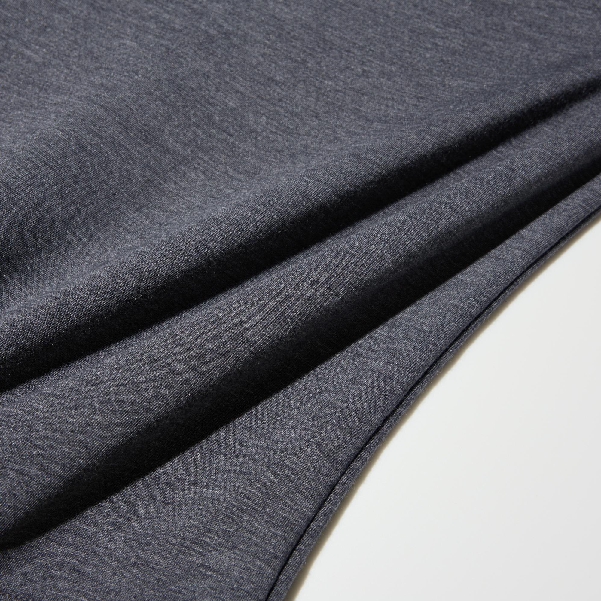 Футболка детская Uniqlo HEATTECH Extra Warm Cotton Crew Neck T с длинным рукавом