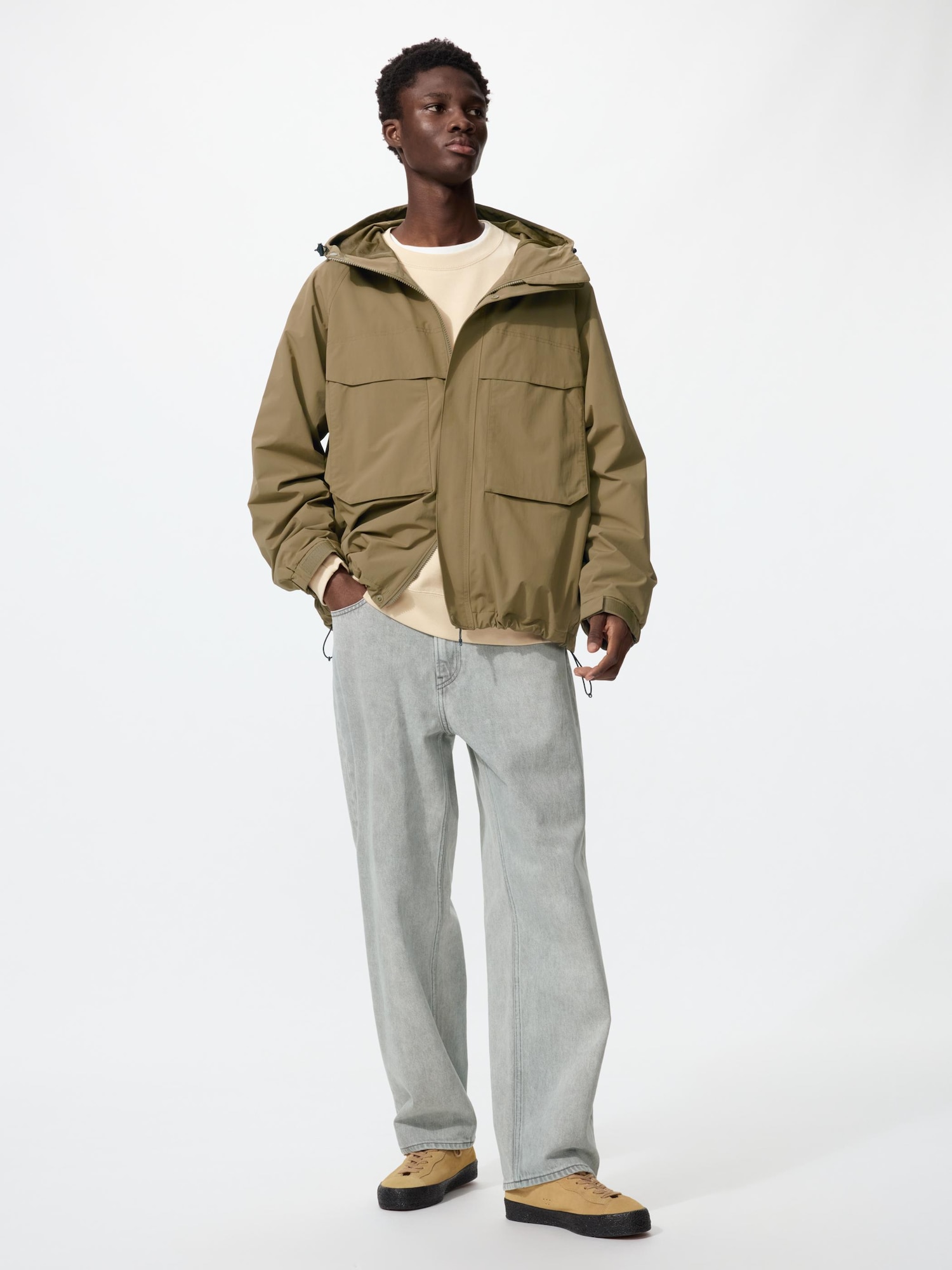 Джинсы Uniqlo Wide Straight Jeans