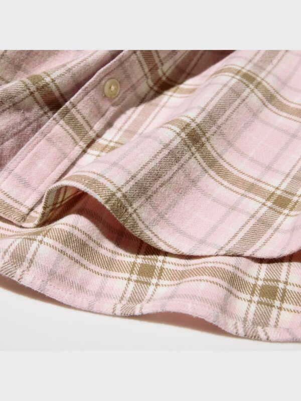 KIDS플란넬체크셔츠(긴팔)B