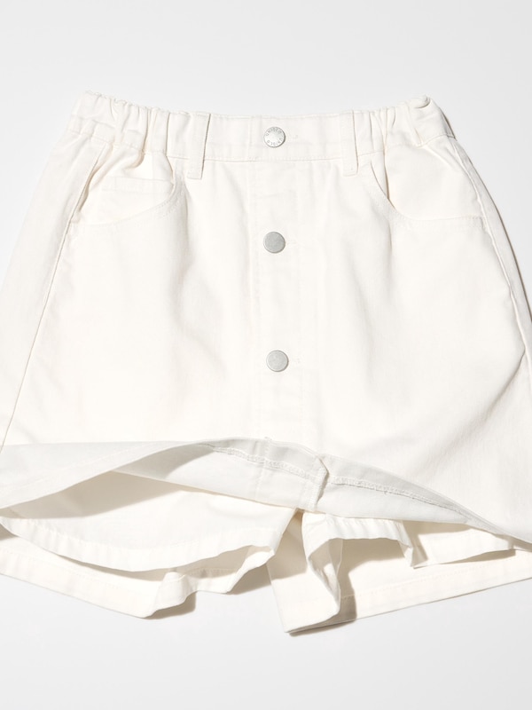 GIRLS데님미니스코츠(컬러)