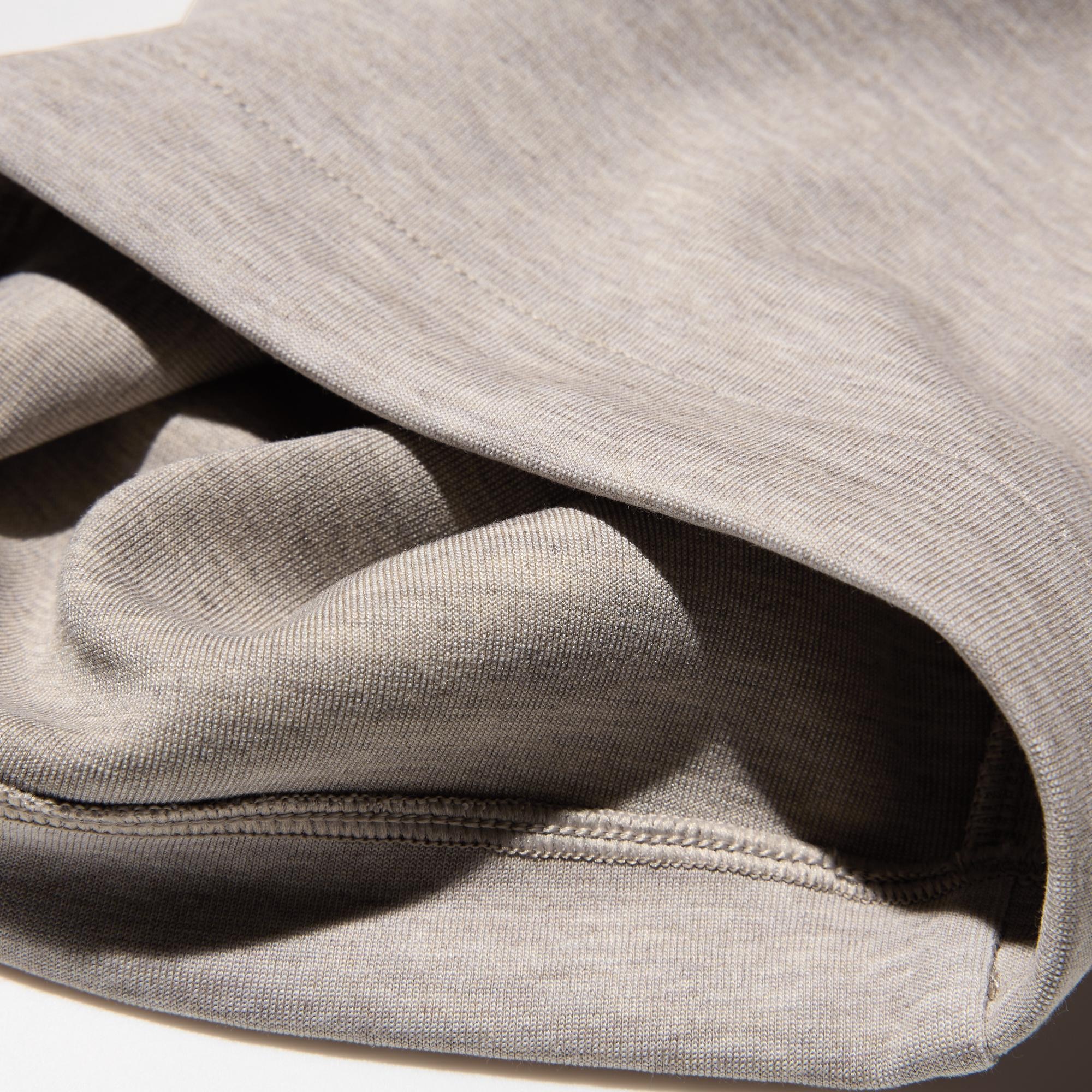 Брюки Uniqlo Sweat Wide Pants, длина штанины 66-72 см