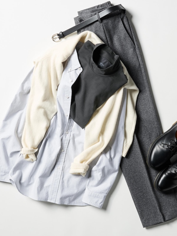 히트텍코튼모크넥T(9부)엑스트라웜