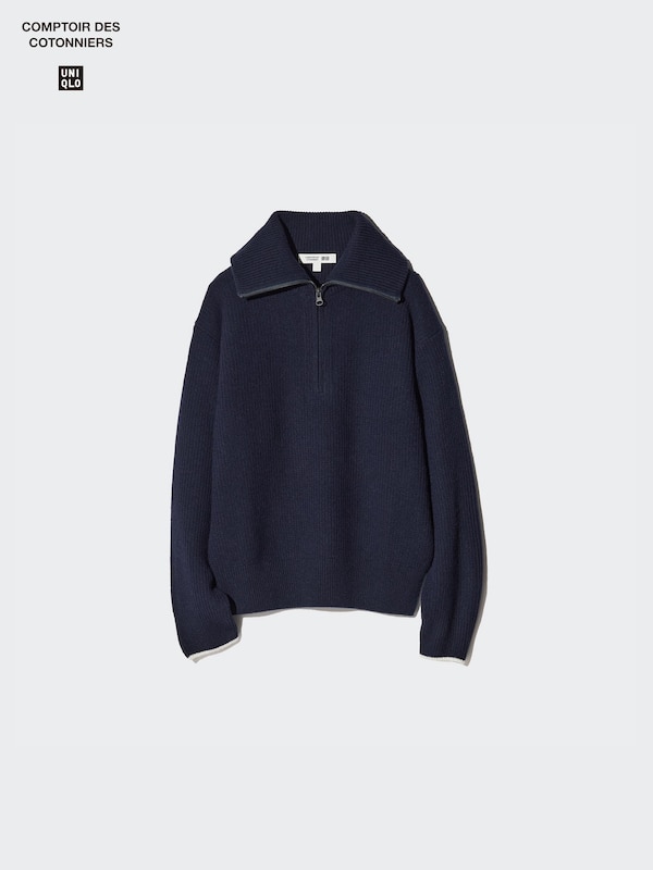 램스울하프집스웨터