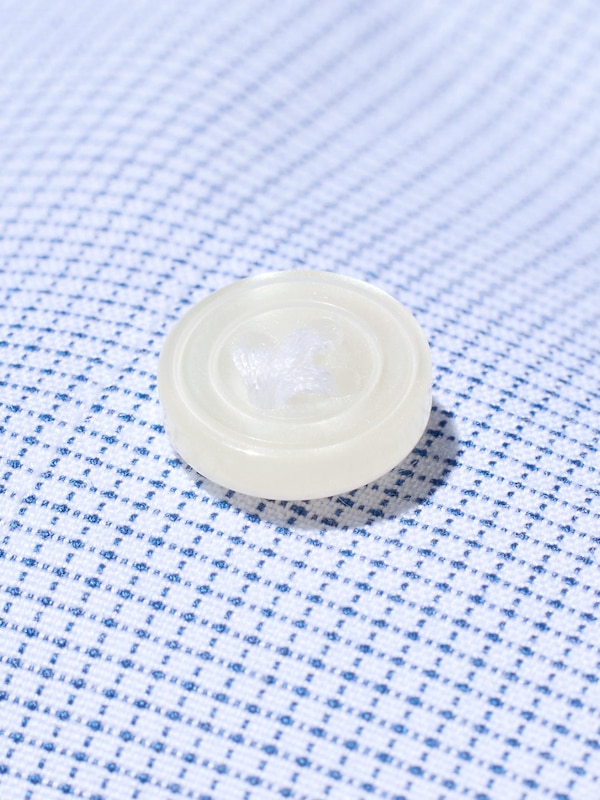 슈퍼논아이론셔츠(세미와이드칼라)체크