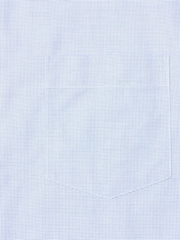 슈퍼논아이론셔츠(세미와이드칼라)체크