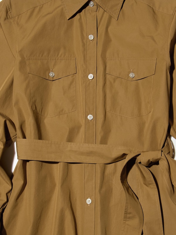 코튼셔츠원피스