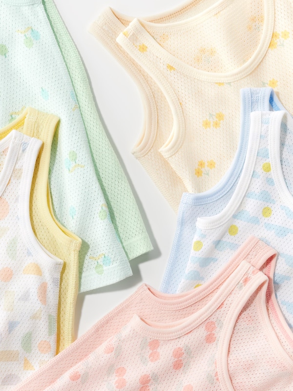 BT Joy Of Print코튼메쉬탱크탑2P