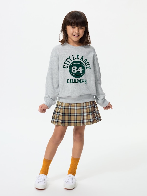 KIDS울트라스트레치스웨트셔츠(그래픽)A