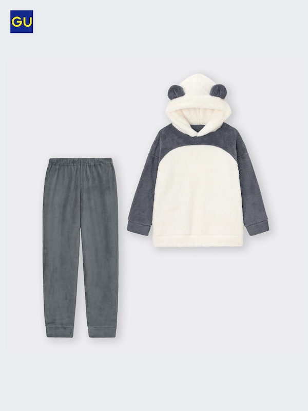 GU마시멜로필후디세트(판다)