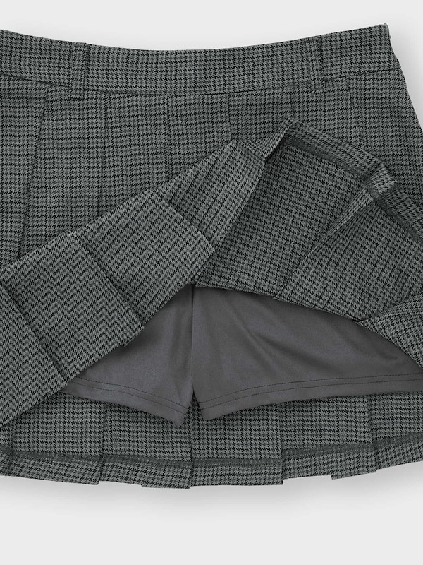 GU체크플리츠스코츠