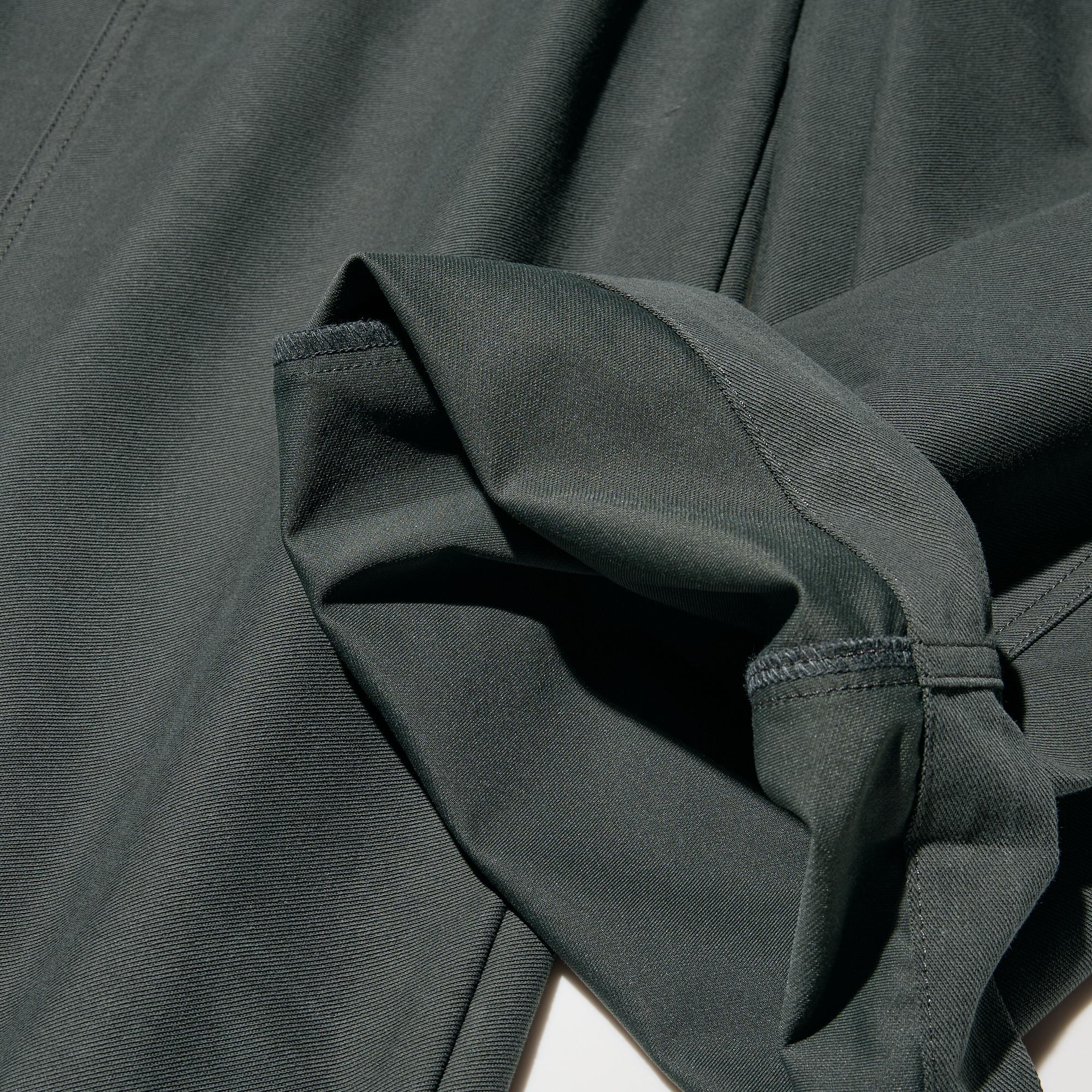 Брюки Uniqlo Jersey Barrel Leg Pants, длина 70–72 см