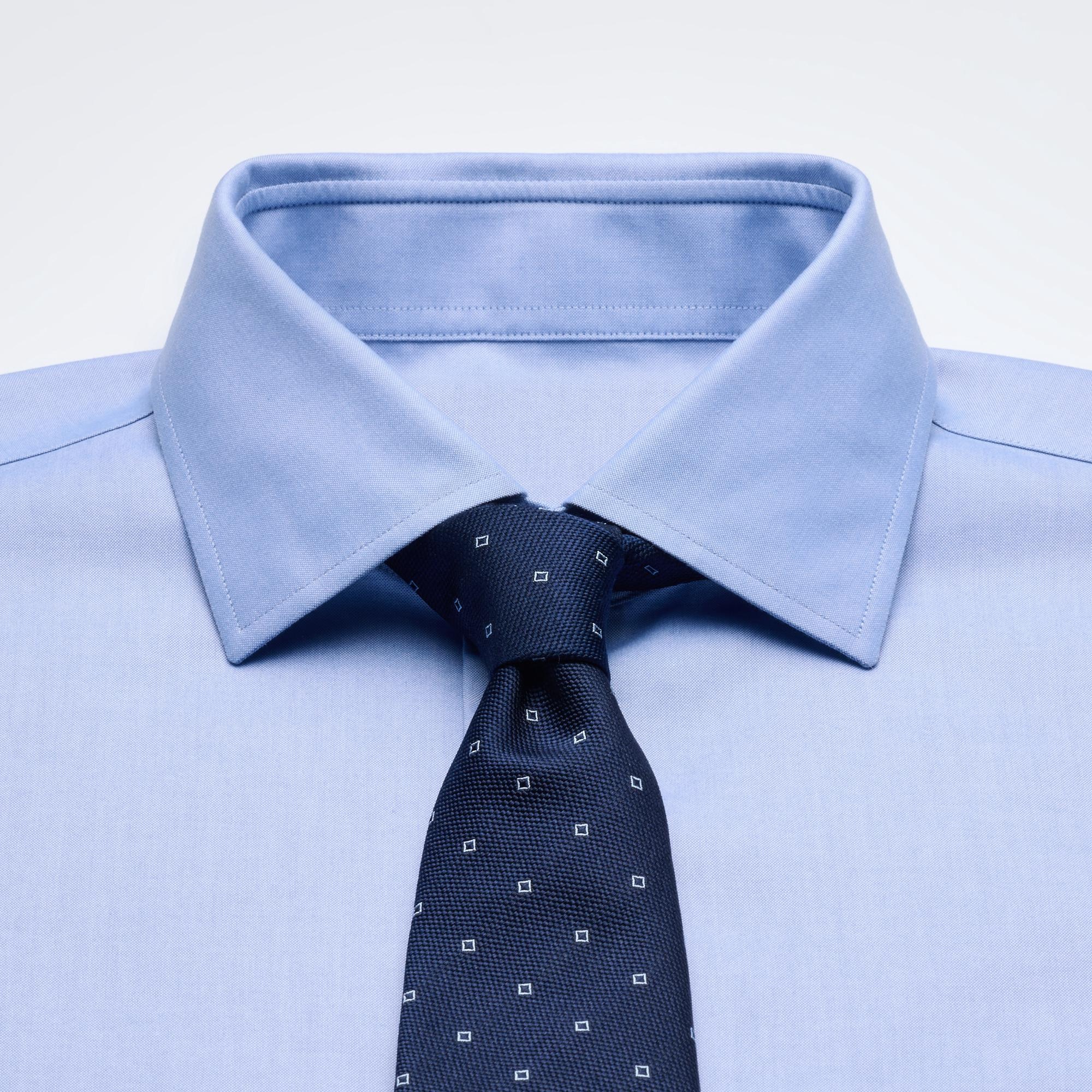 Рубашка Uniqlo Super Non-Iron Shirt Semi Wide Collar
