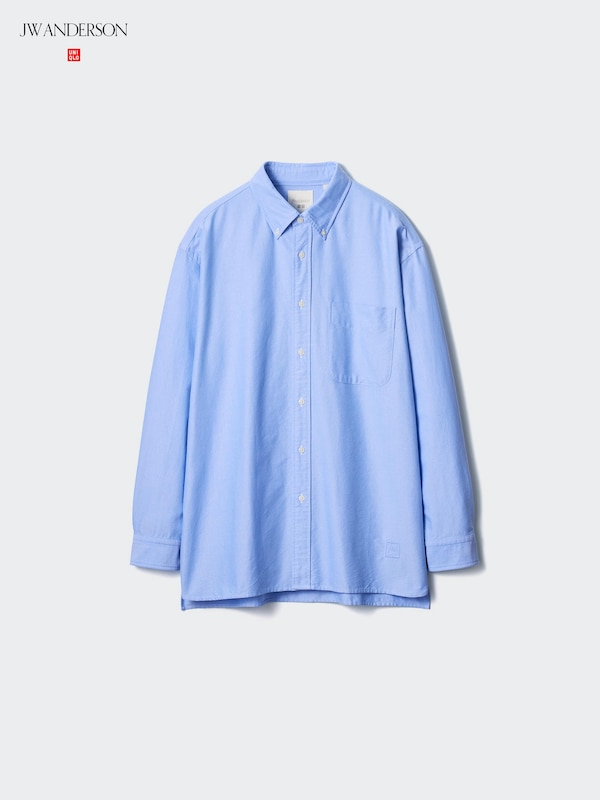 옥스포드오버사이즈셔츠(긴팔)