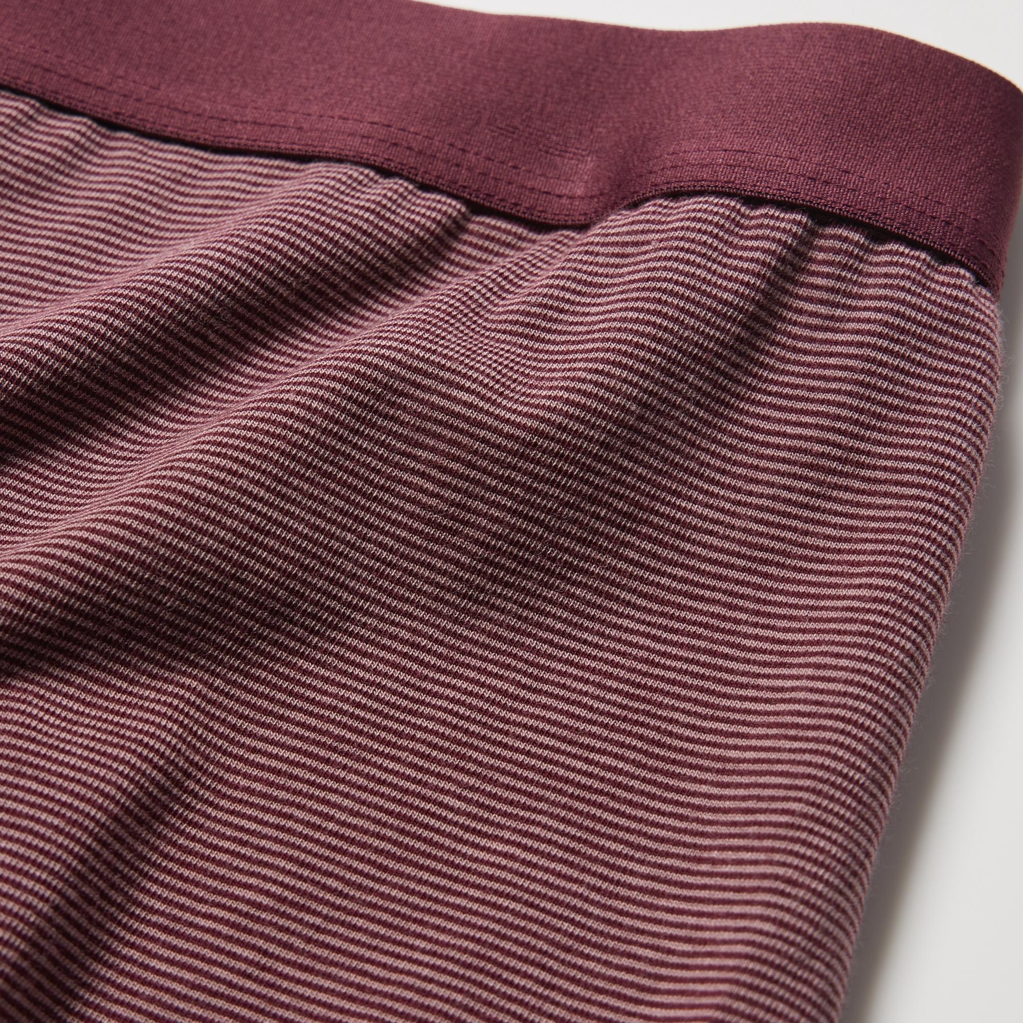 Трусы-боксеры Uniqlo Cotton Boxer Briefs Mini Stripe