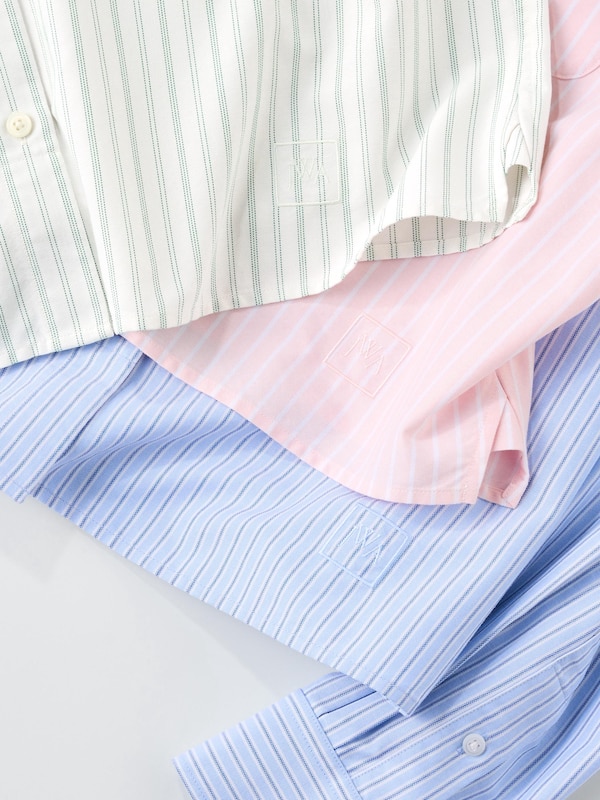 옥스포드박시셔츠(긴팔)스트라이프