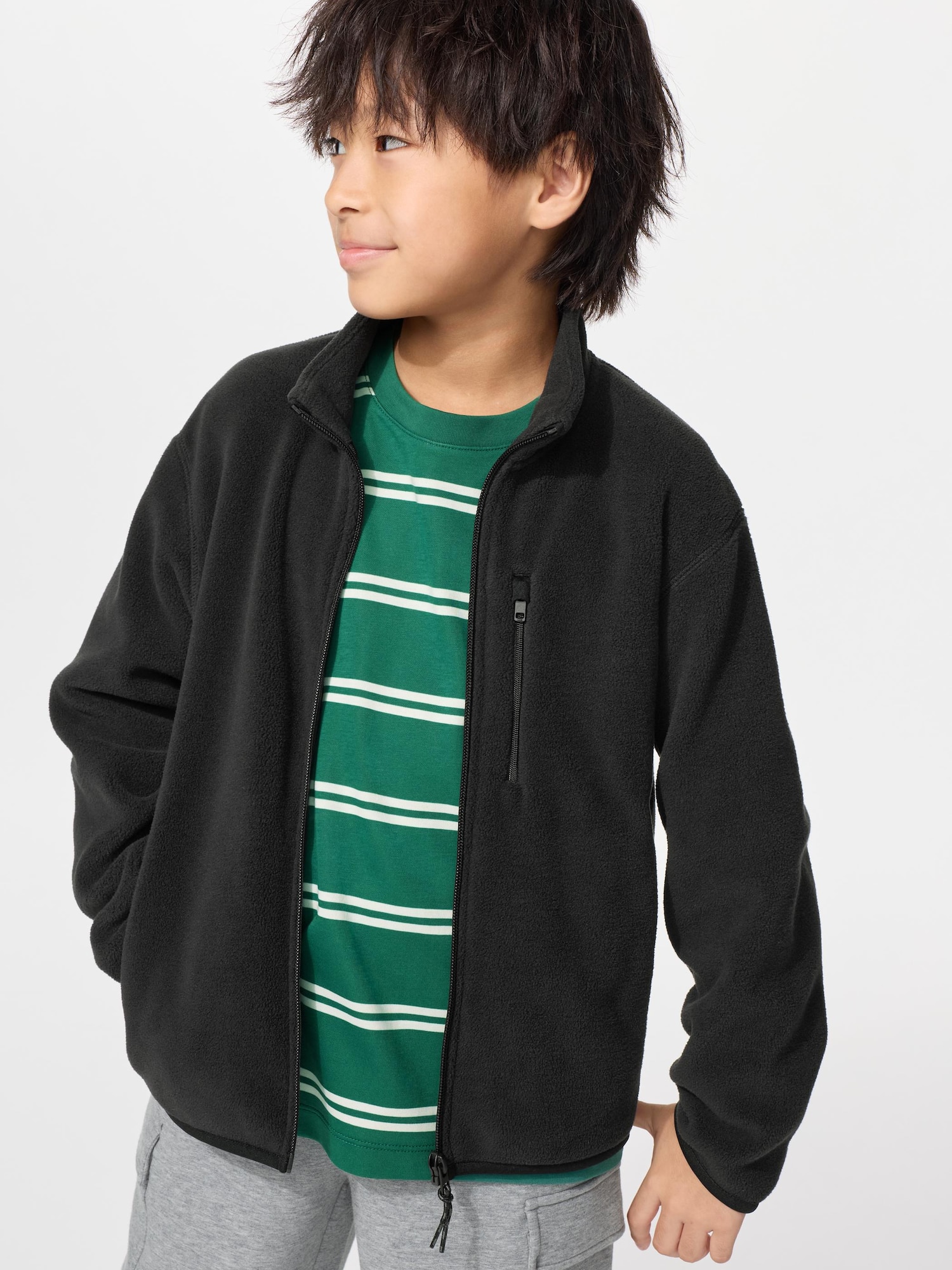 Флисовая куртка детская Uniqlo Fleece Full-Zip Jacket
