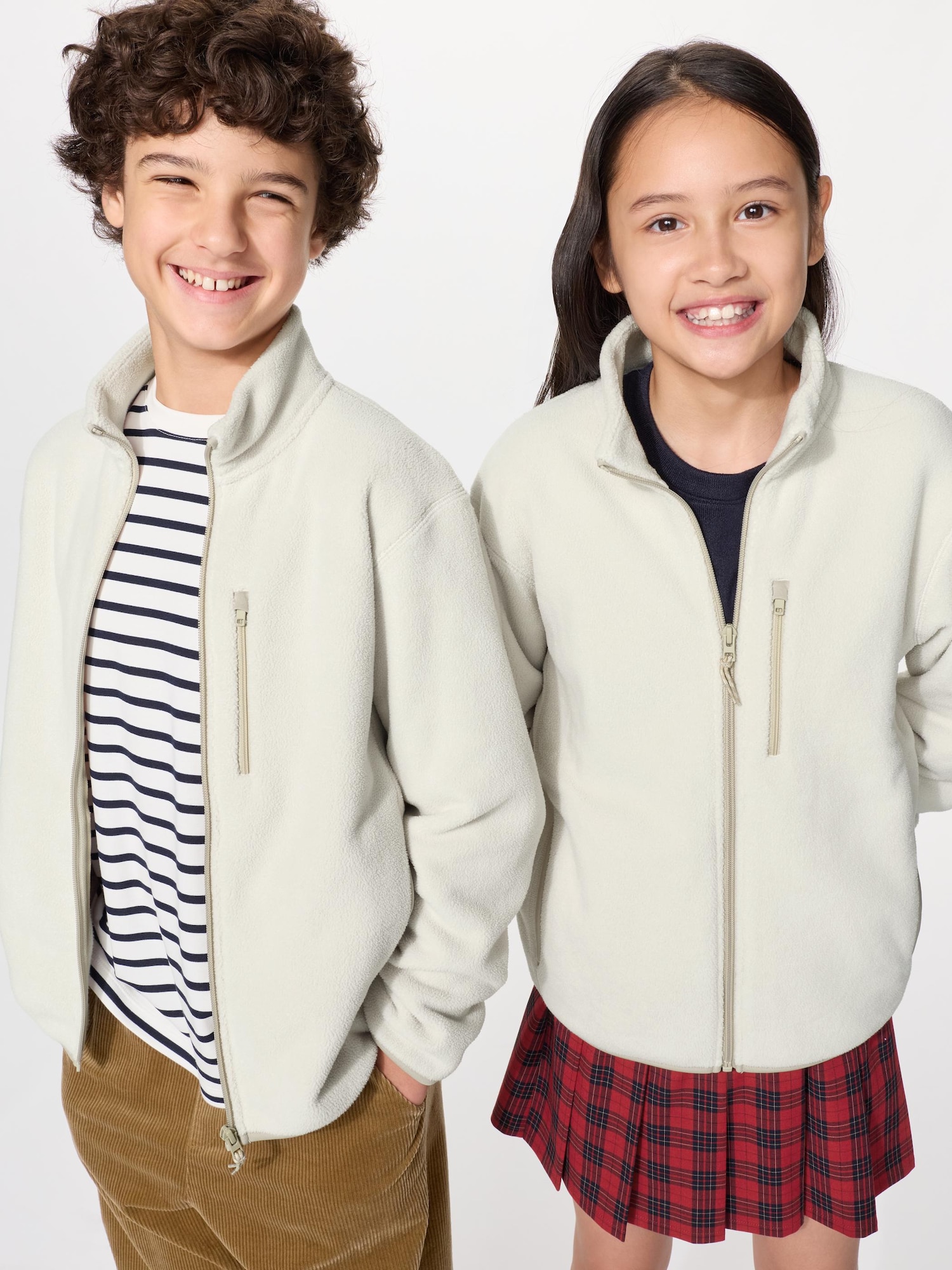 Флисовая куртка детская Uniqlo Fleece Full-Zip Jacket