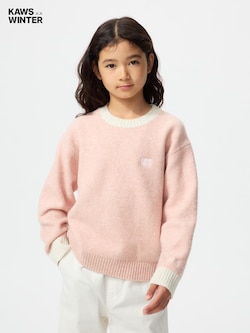 KIDS KAWS수플레얀크루넥스웨터