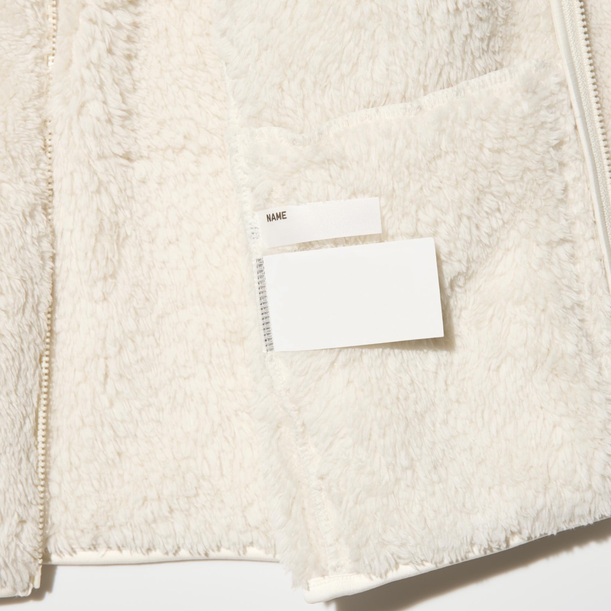 Куртка детская Uniqlo Fluffy Fleece Full-Zip Jacket