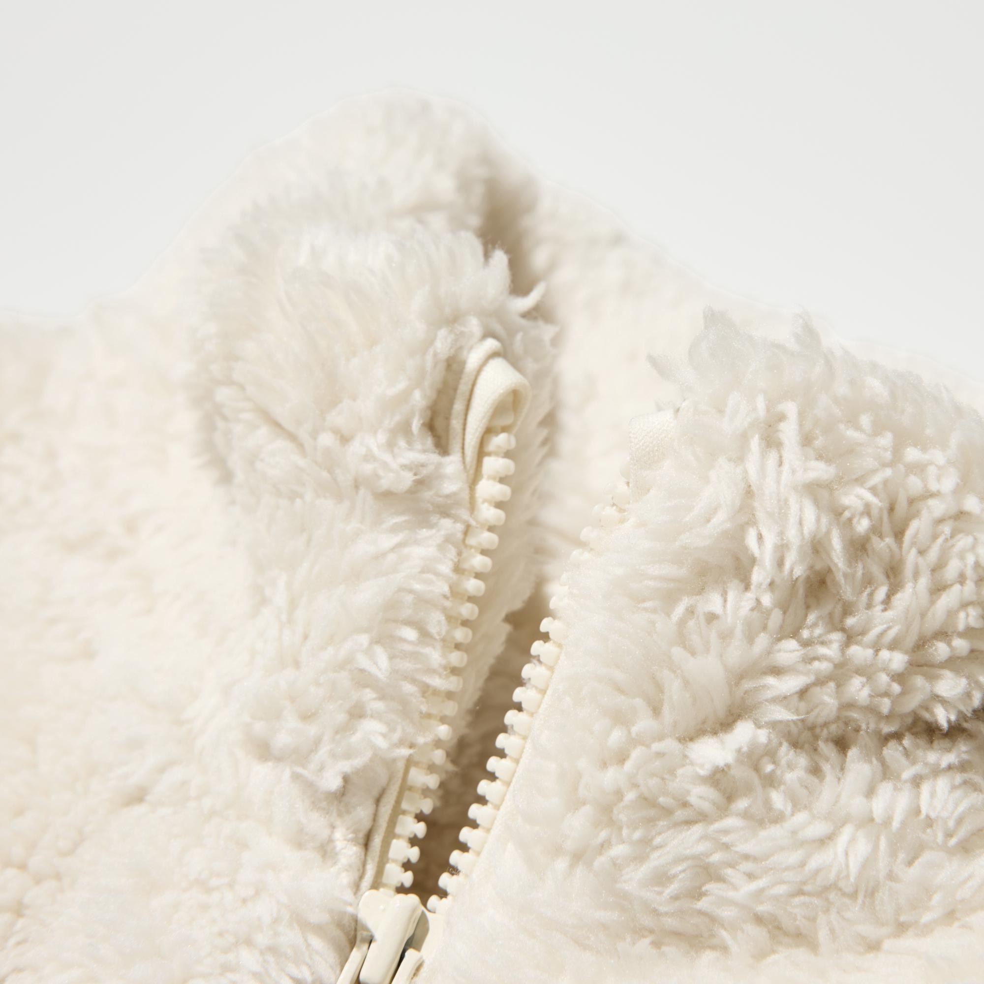 Куртка детская Uniqlo Fluffy Fleece Full-Zip Jacket