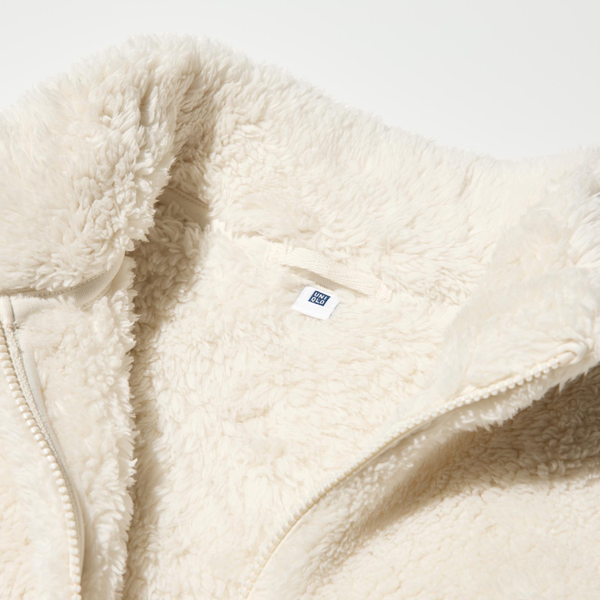 Куртка детская Uniqlo Fluffy Fleece Full-Zip Jacket