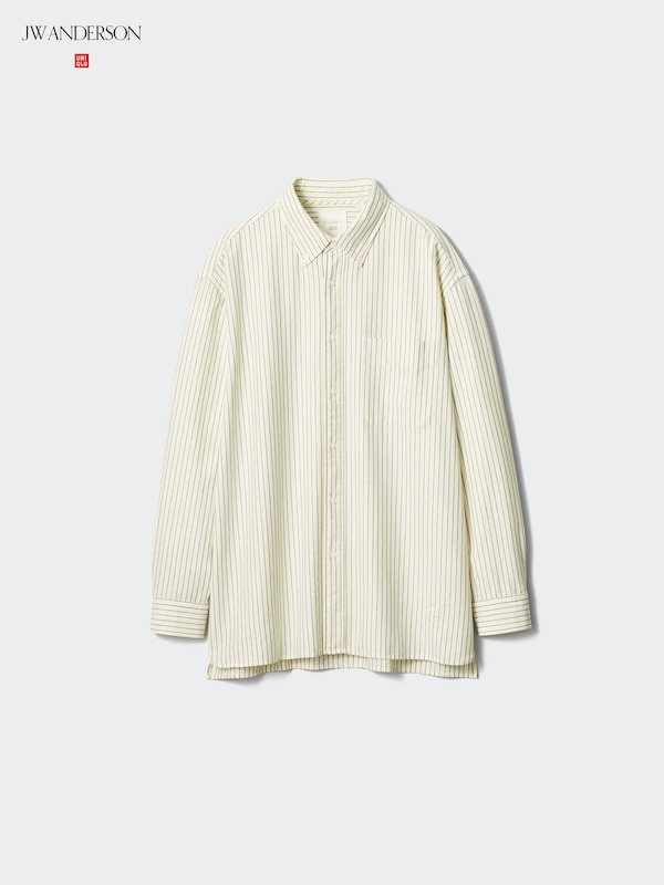 옥스포드오버사이즈셔츠(긴팔)스트라이프C