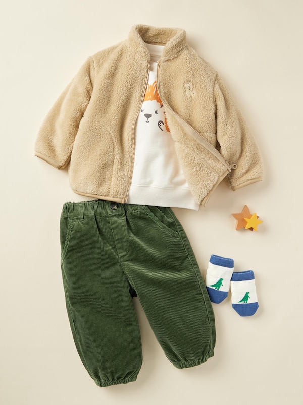 BT플러피얀후리스풀집재킷