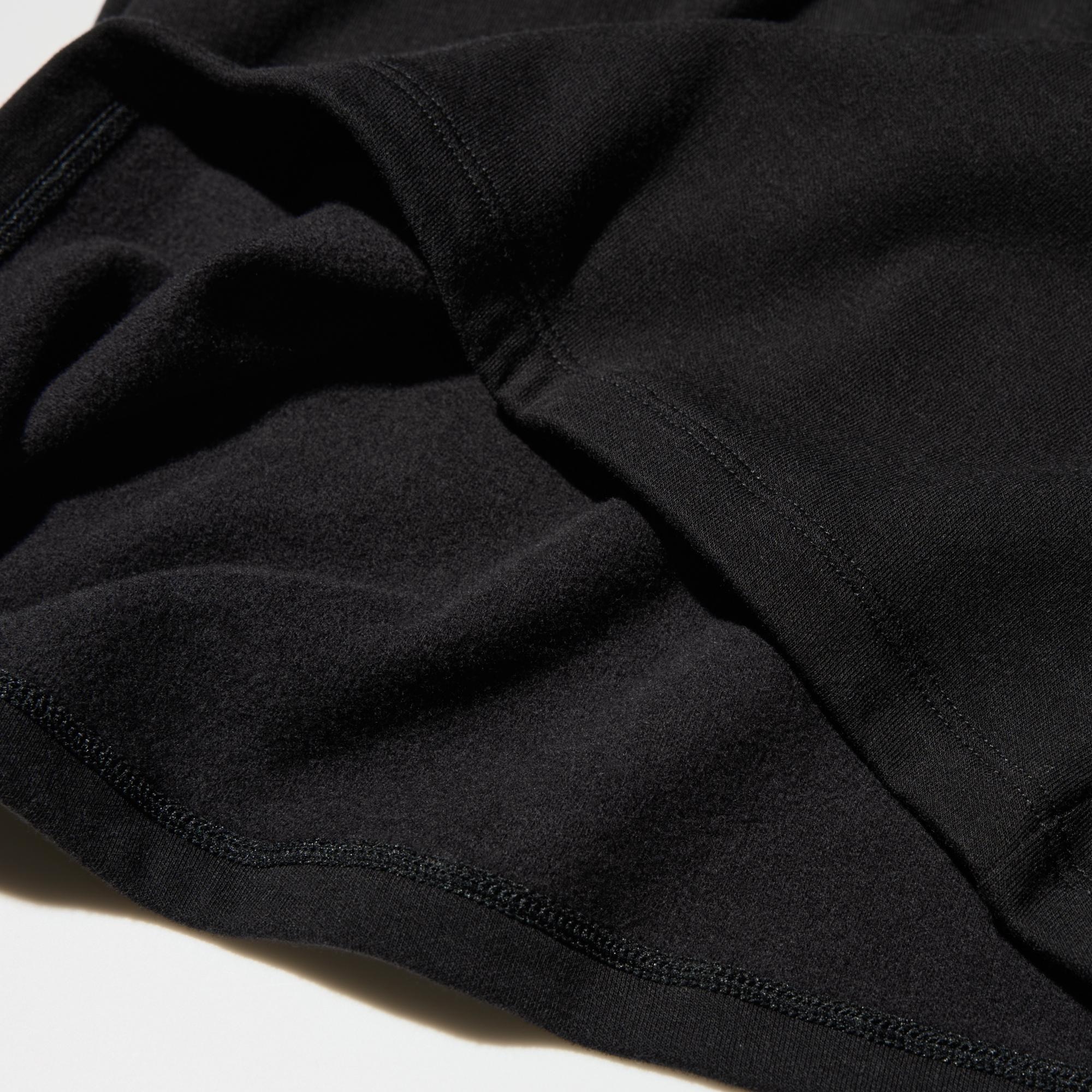 Футболка детская Uniqlo HEATTECH Extra Warm Cotton Crew Neck Long Sleeve T-Shirt