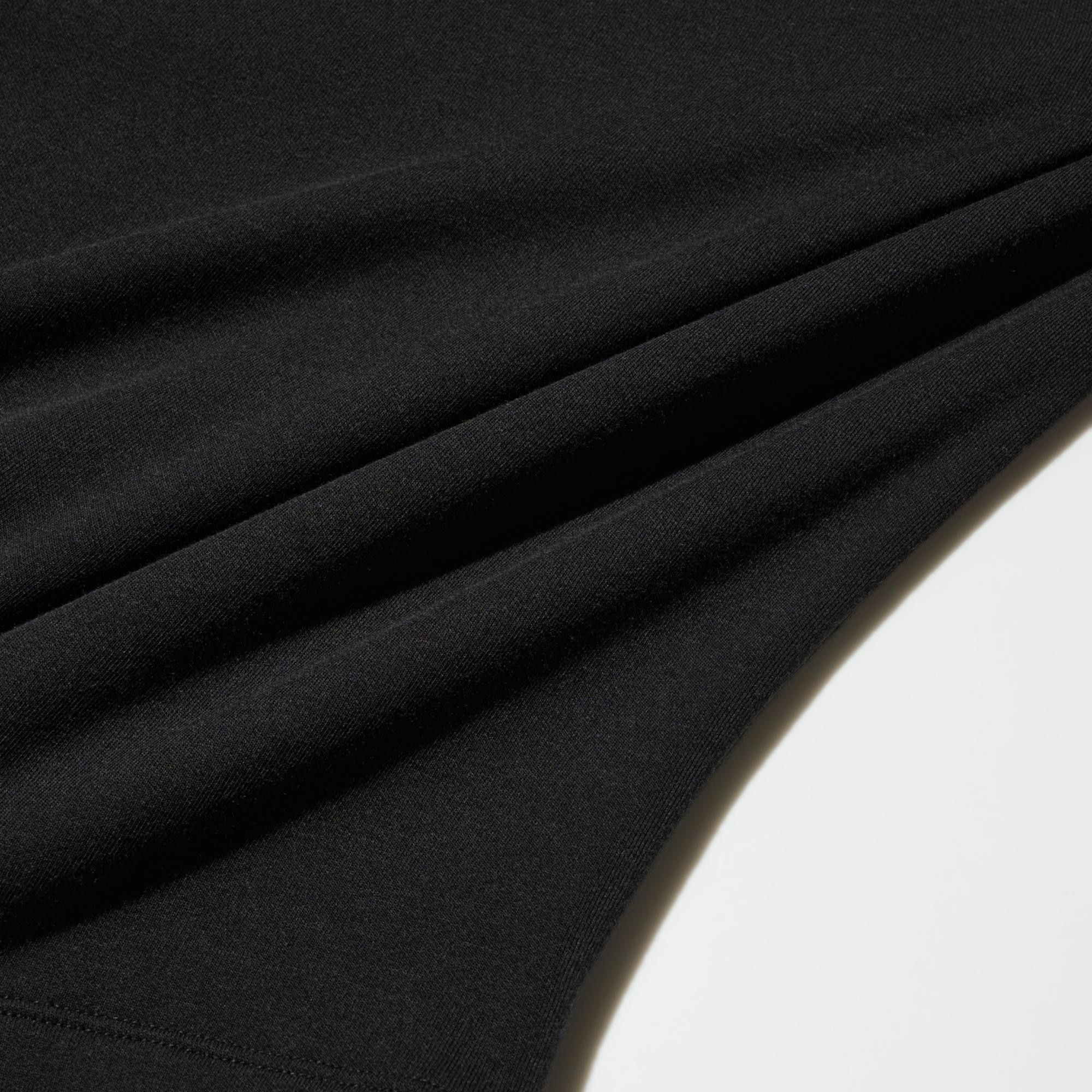 Футболка детская Uniqlo HEATTECH Extra Warm Cotton Crew Neck Long Sleeve T-Shirt