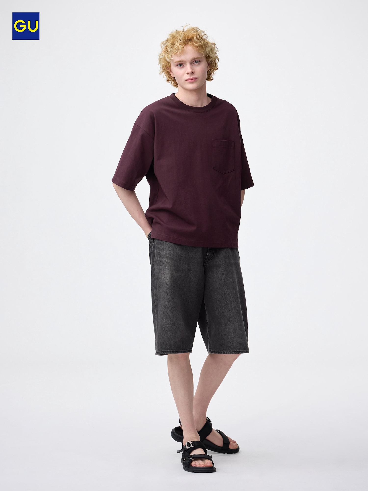 Джинсовые шорты Uniqlo