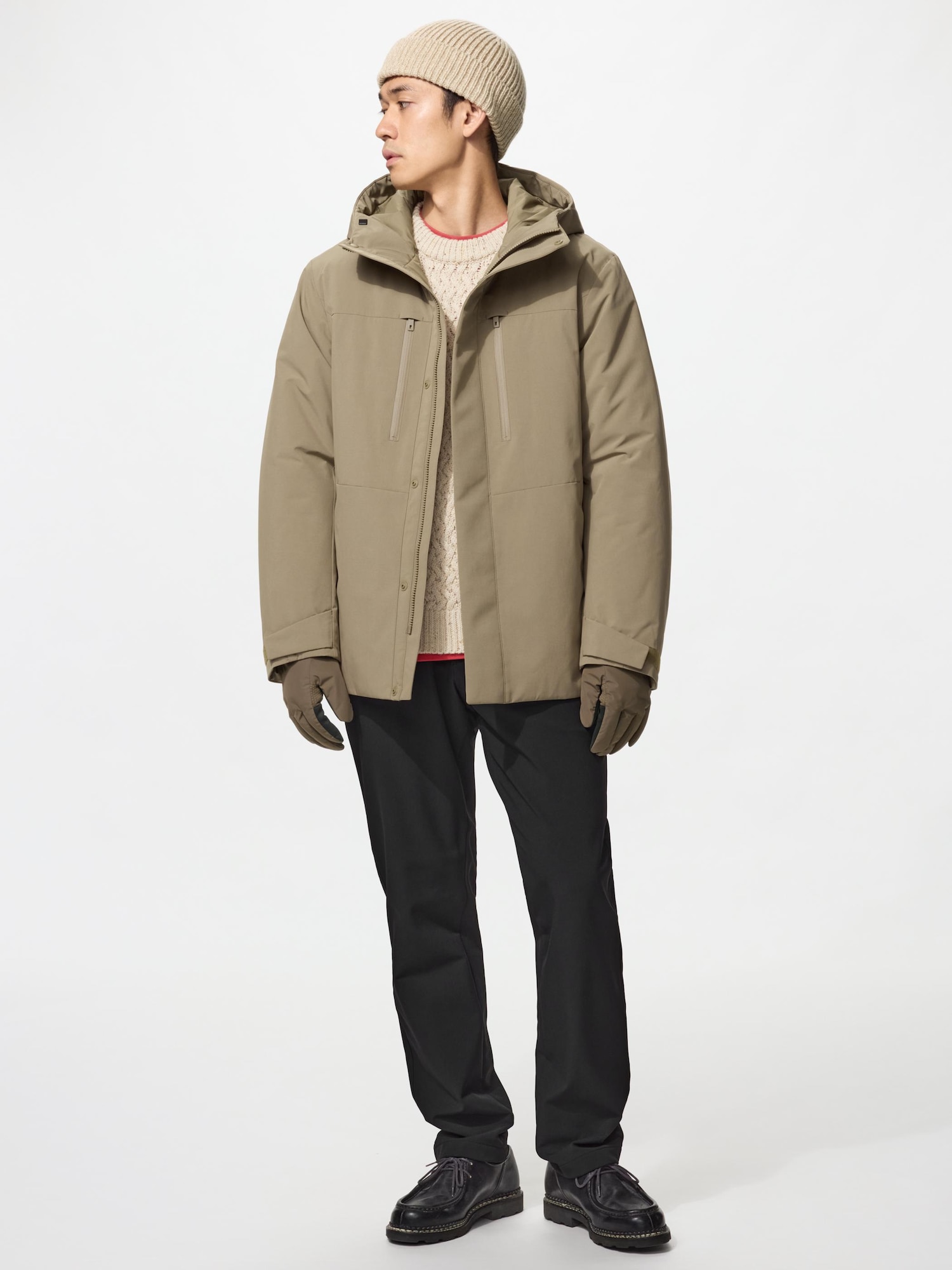 Брюки Uniqlo Warm Stretch Pants, Long Length, длина ноги 72-78 см