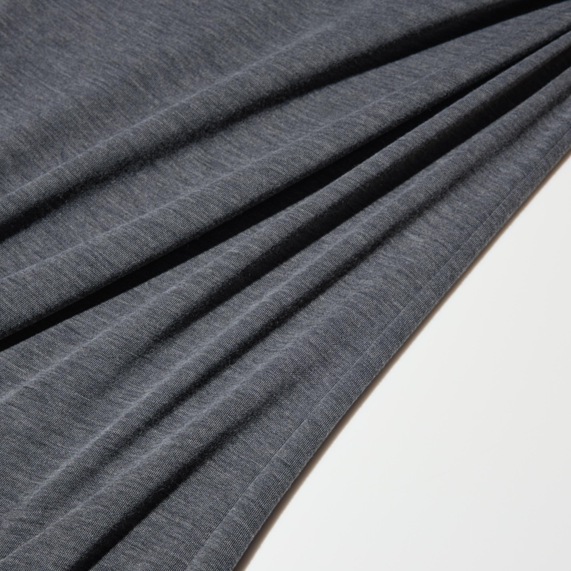 Футболка Uniqlo Heattech Cotton Crew Neck T (9/10 Sleeve) Extra Warm
