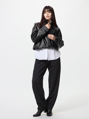 Flannel Boxy Cropped Shirt | Checked