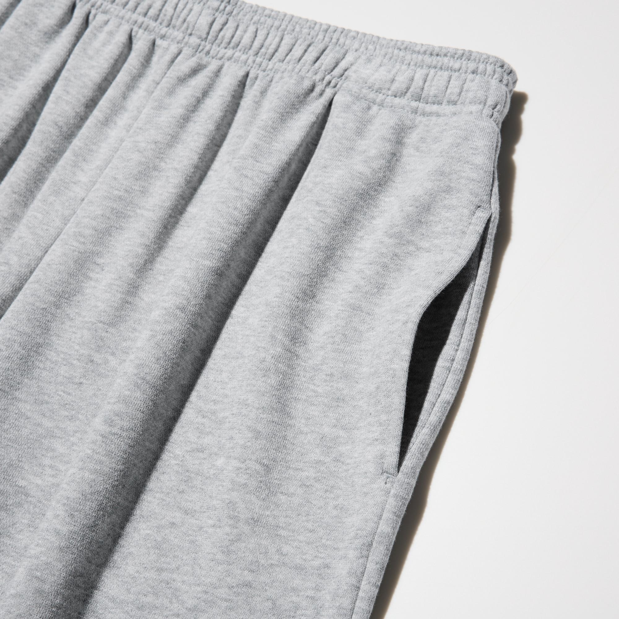 Брюки Uniqlo Sweat Wide Pants, длина штанины 70–73 см