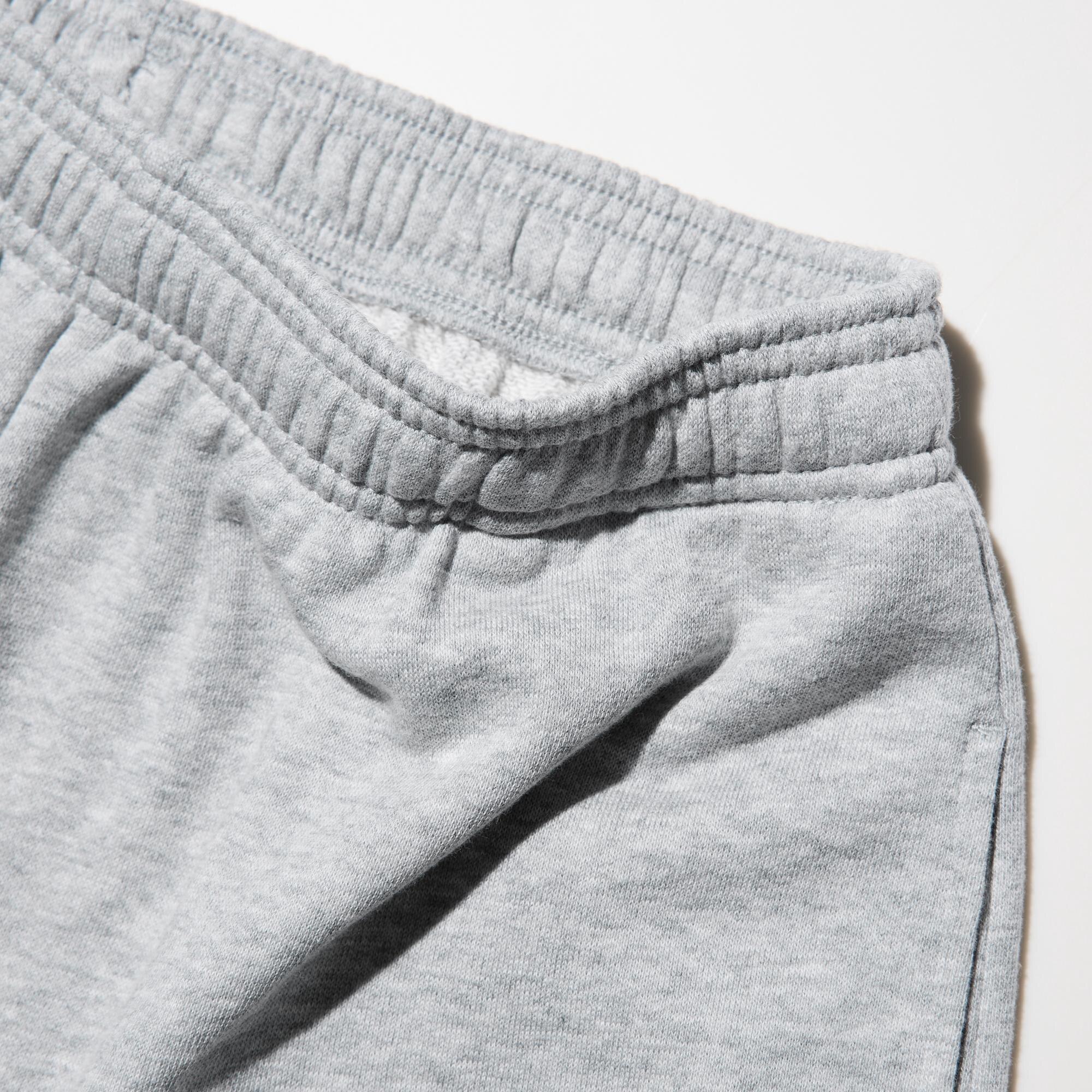 Брюки Uniqlo Sweat Wide Pants, длина штанины 70–73 см