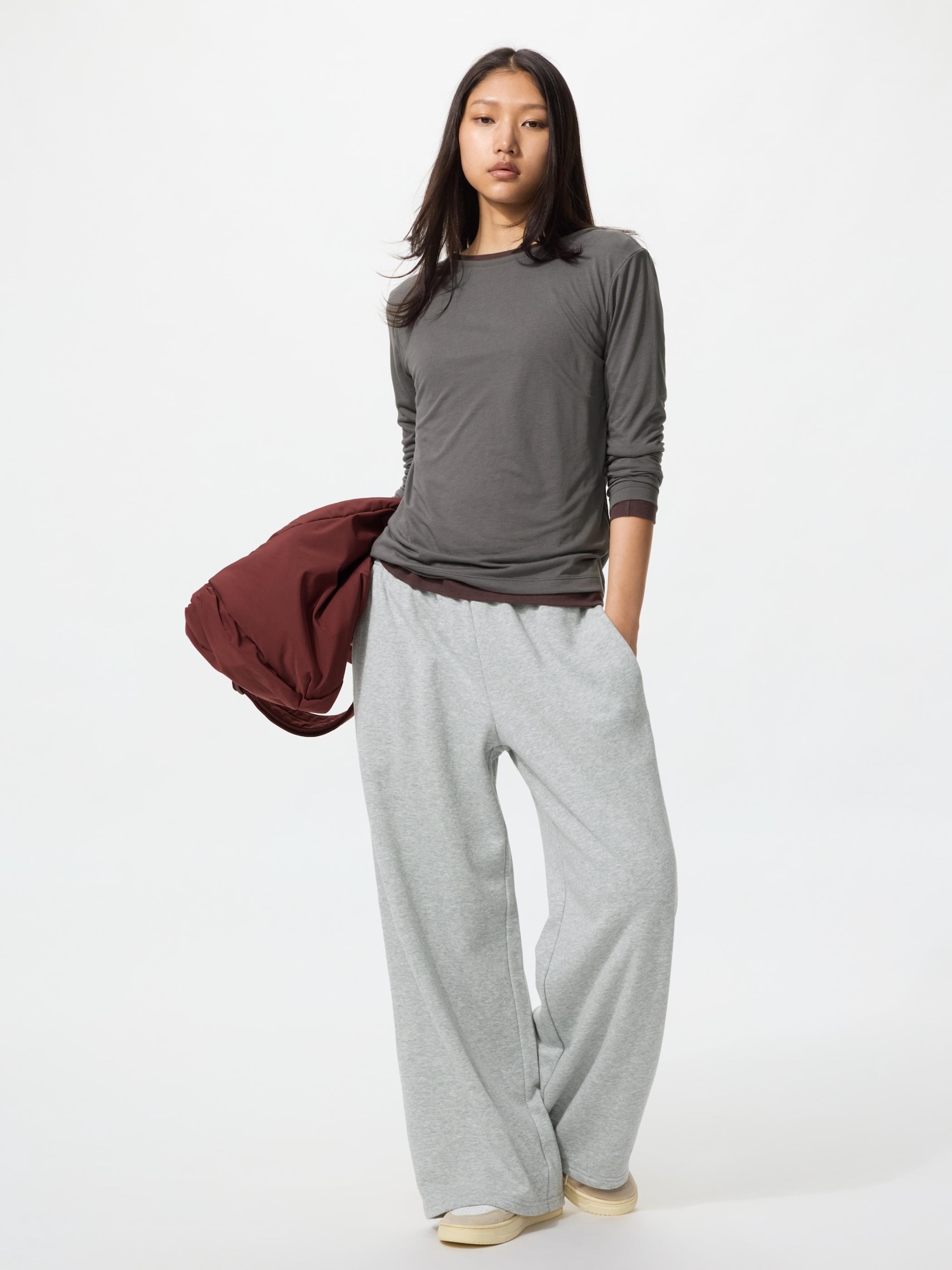 Широкие брюки Sweat (длина 70–73 см)