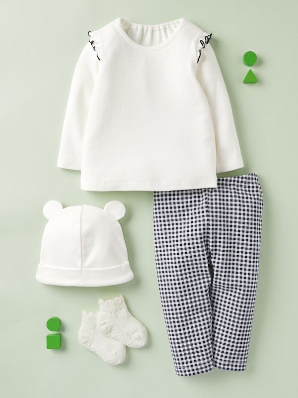 BT크루넥T(긴팔)프릴