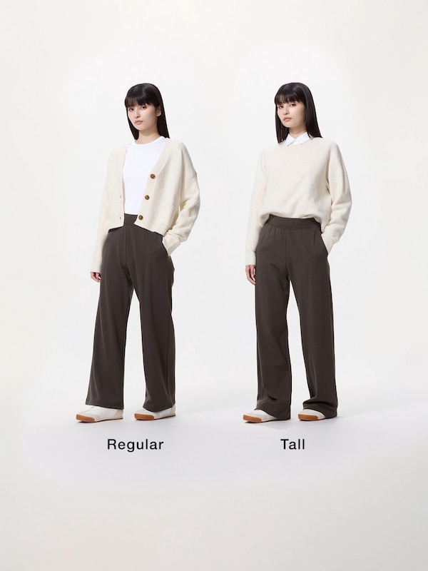 웜후리스스트레이트팬츠(다리길이67.5~70.5cm)