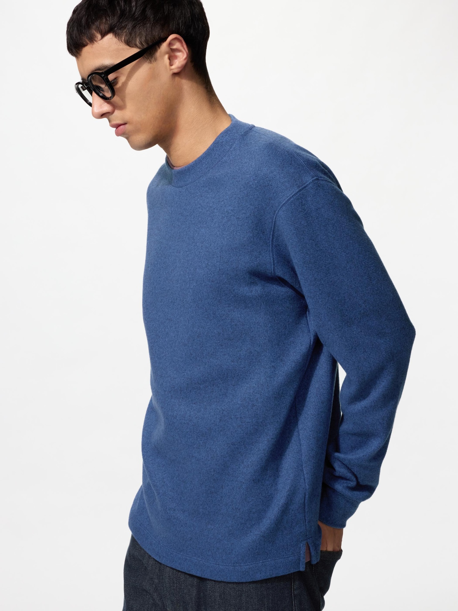 Футболка Uniqlo Soft Knit Fleece Crew Neck T