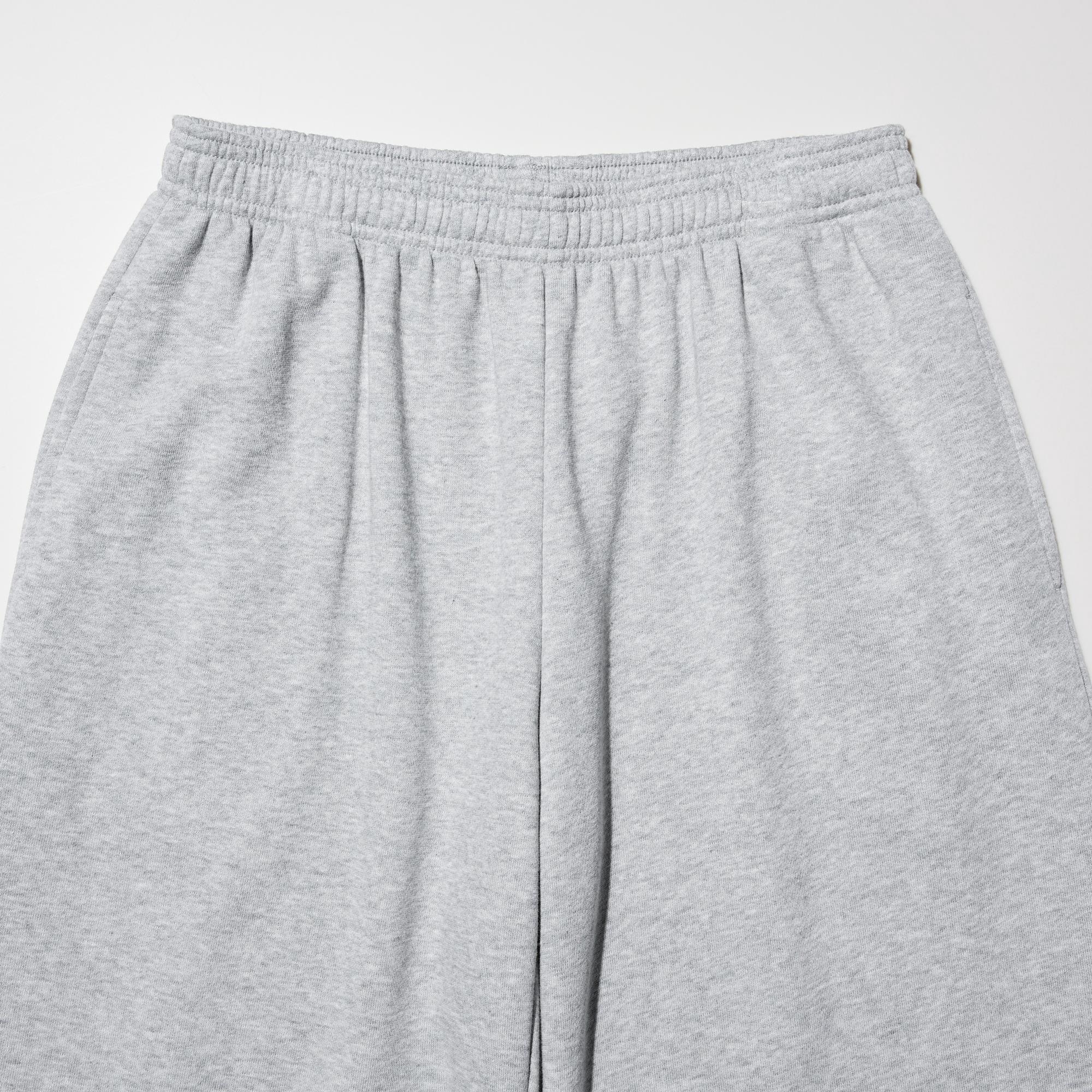 Брюки Uniqlo Sweat Wide Pants, длина 75-78 см