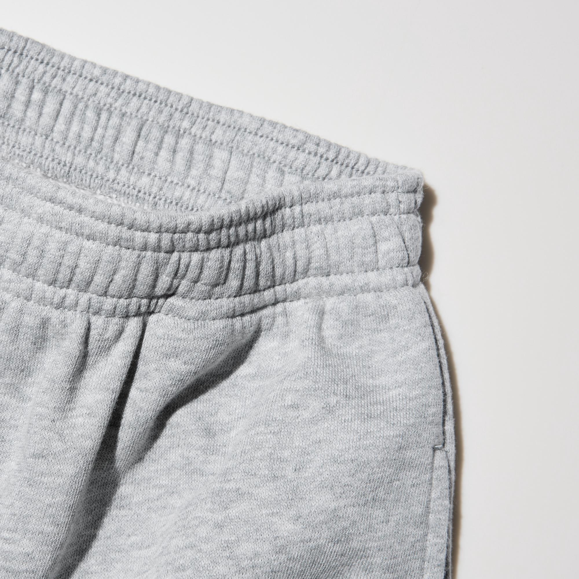 Брюки Uniqlo Sweat Wide Pants, длина 75-78 см