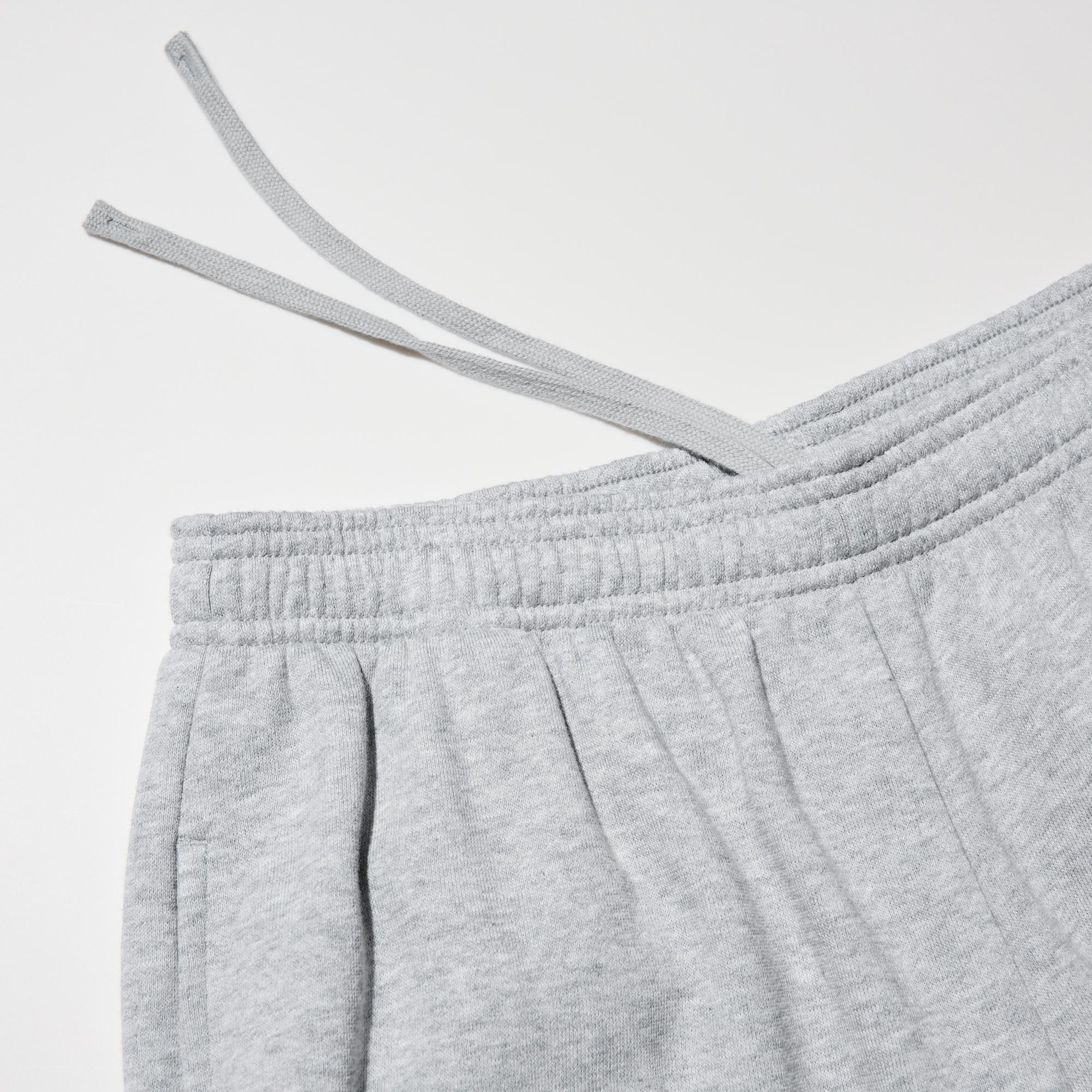 Брюки Uniqlo Sweat Wide Pants, длина 75-78 см
