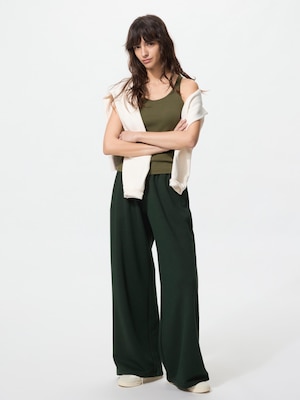 스웨트와이드팬츠(다리길이75~78cm·긴기장)