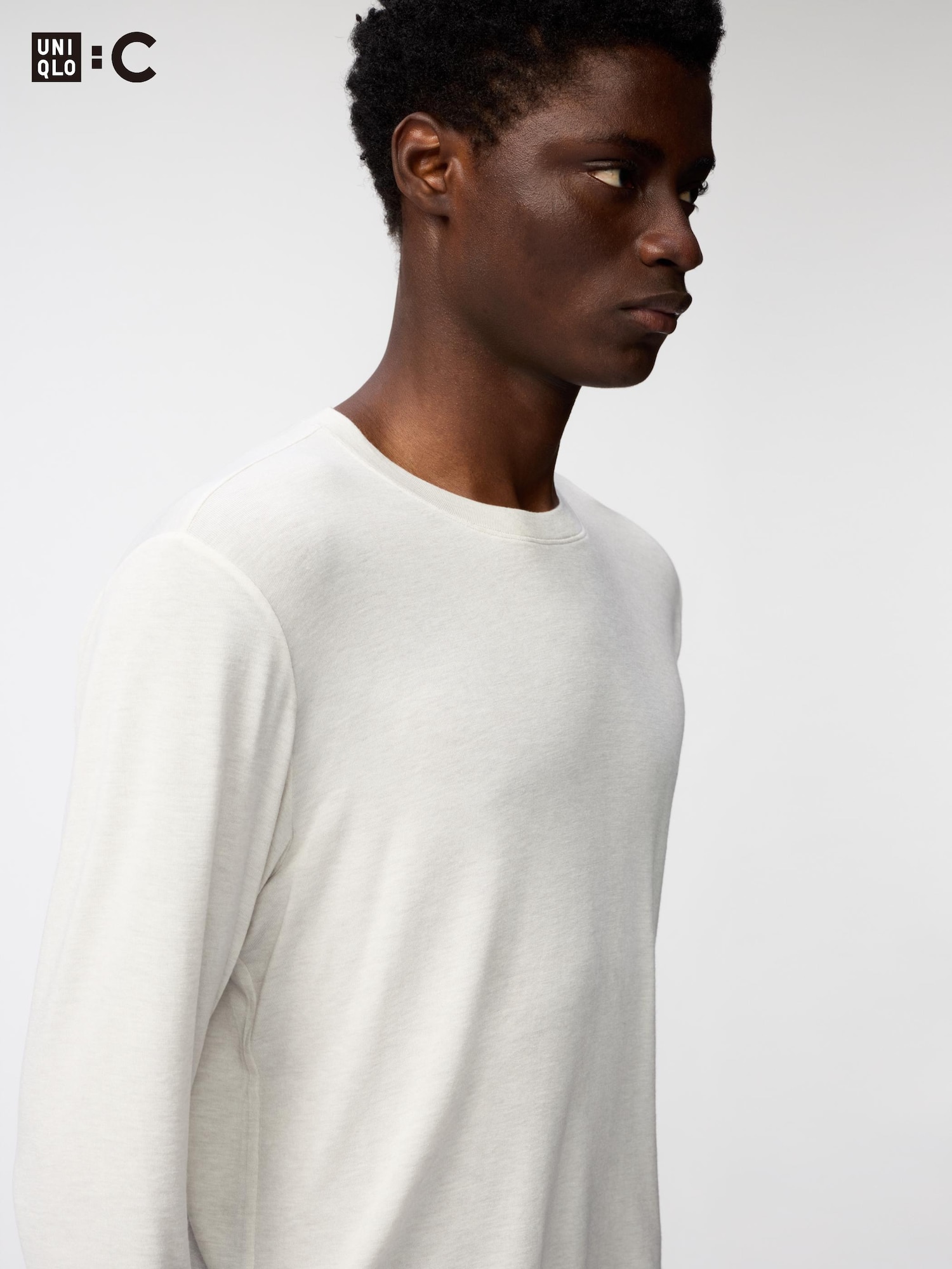 Футболка Uniqlo HEATTECH Cashmere Blend Crew Neck T 9/10 Sleeve Extra Warm