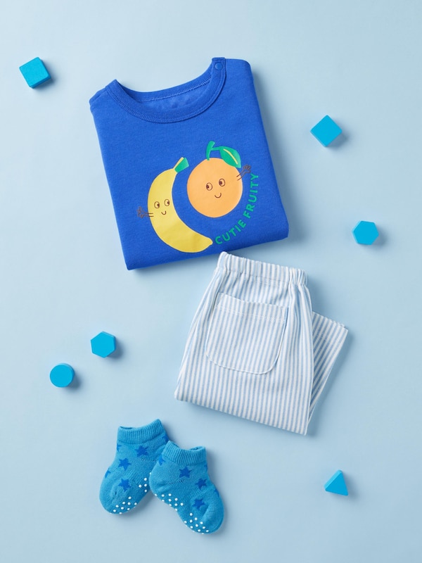 BT AIRism크롭레깅스(릴랙스핏)스트라이프