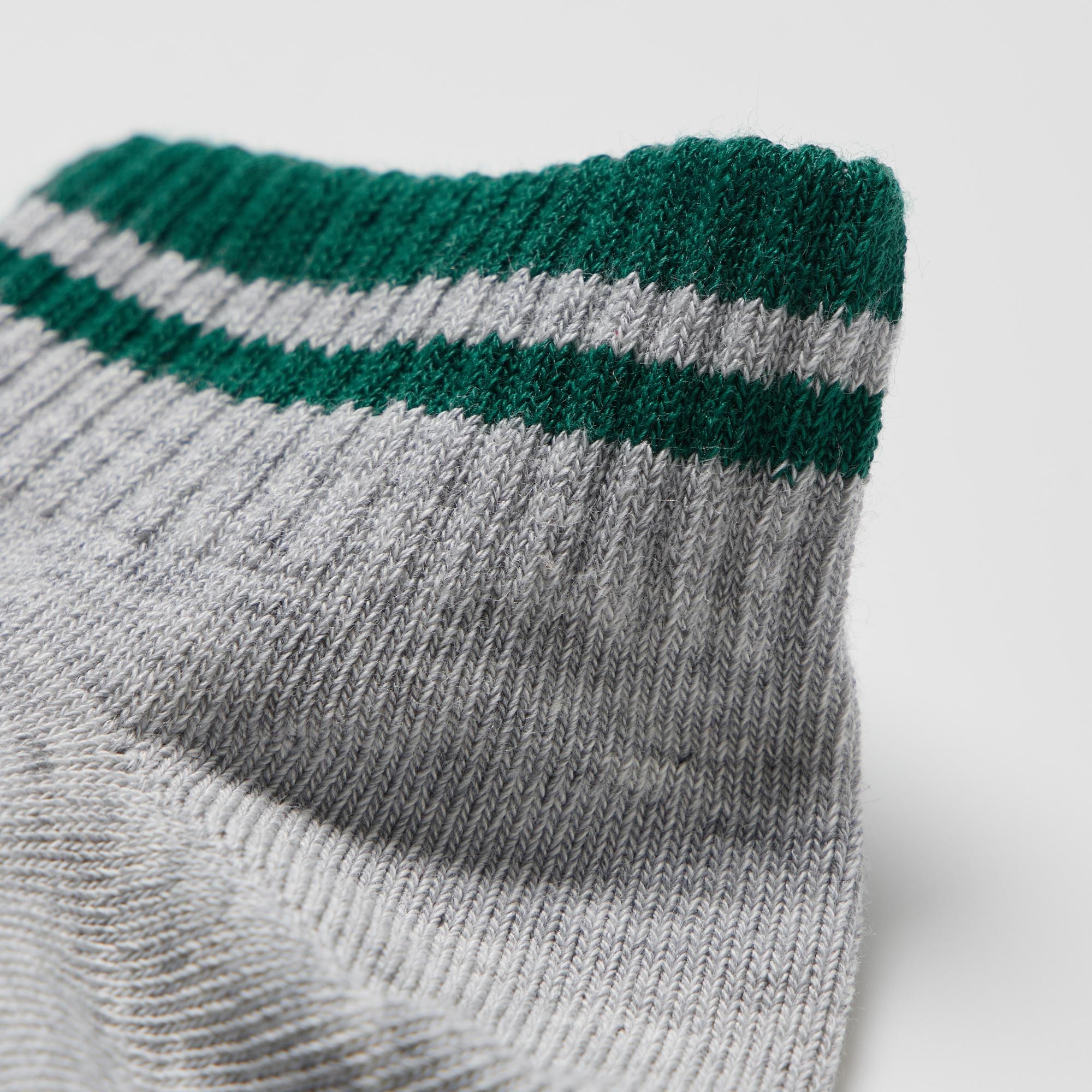 Носки детские Uniqlo Short Socks 3P Line A, 3 пары