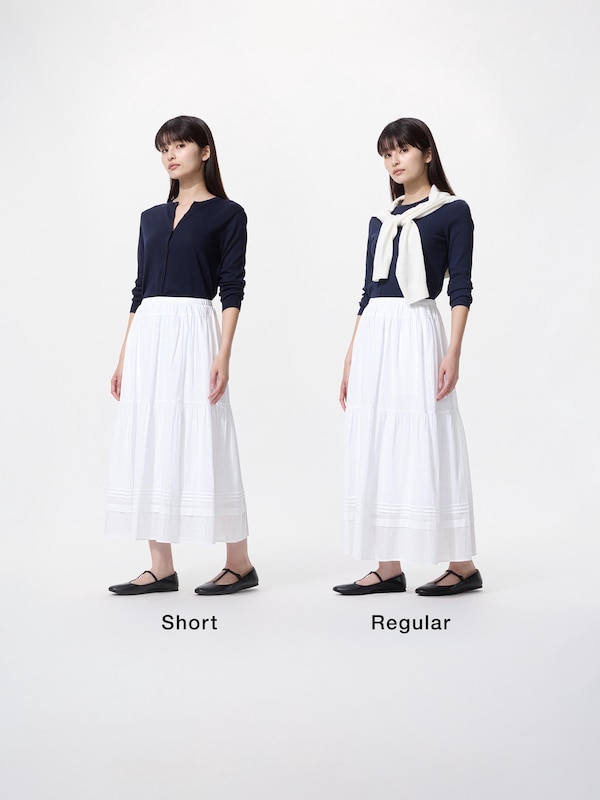 티어드맥시스커트(치마길이87~91cm)