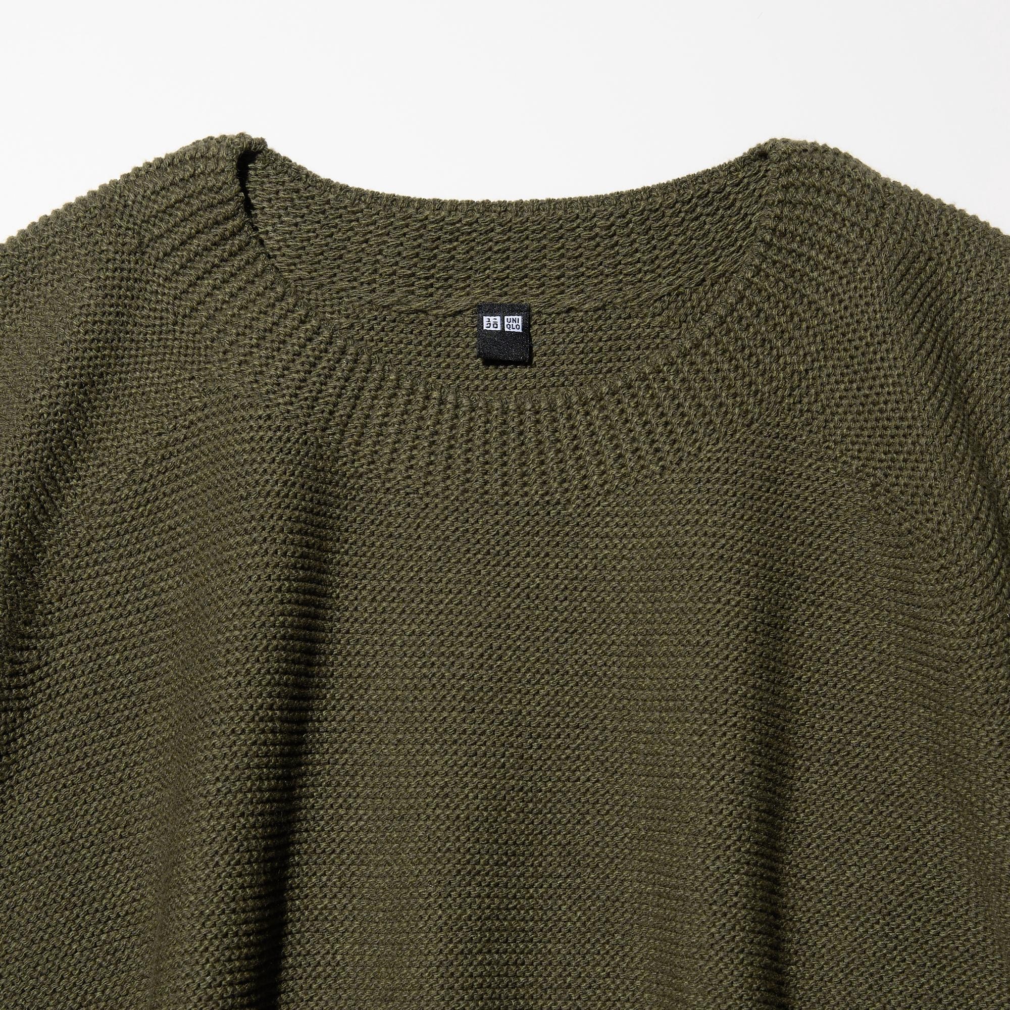 Свитер Uniqlo Washable 3D Knit Crew Neck Sweater