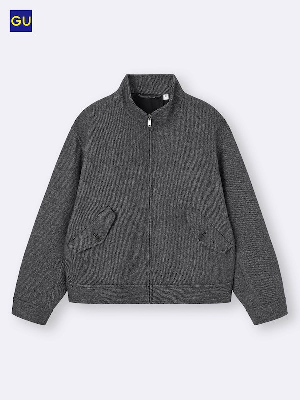 GU코지멜톤스탠드집업재킷